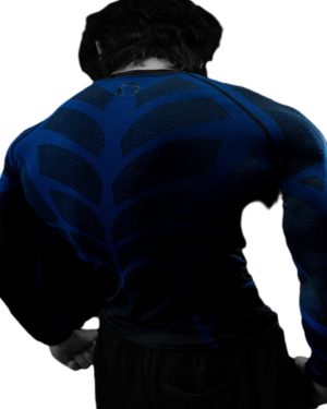 Breathe Divinity doomtech compression long sleeve seen from the back