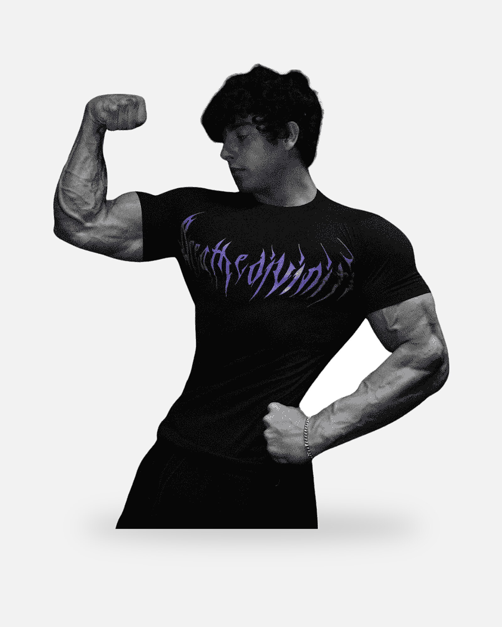 Void Tech Compression Tee Dusk, 230 GSM | Breathe Divinity